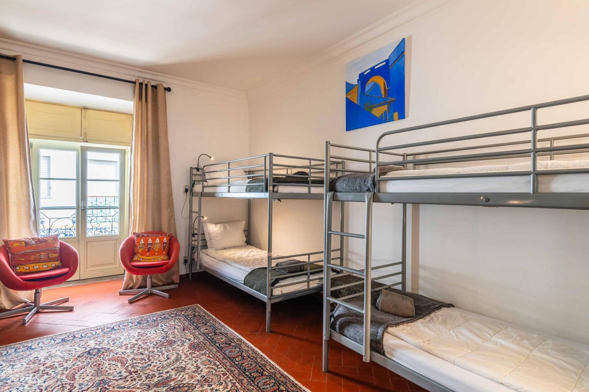 Bett im gemischten Schlafsaal mit 8 Betten