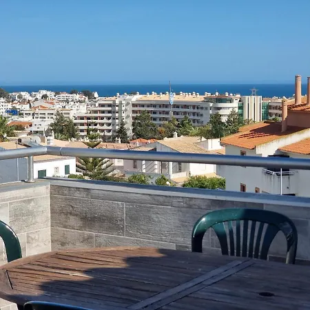 Sea View Penthouse 10 Min Walking Albufeira Old Town And Beach Pescadores-2